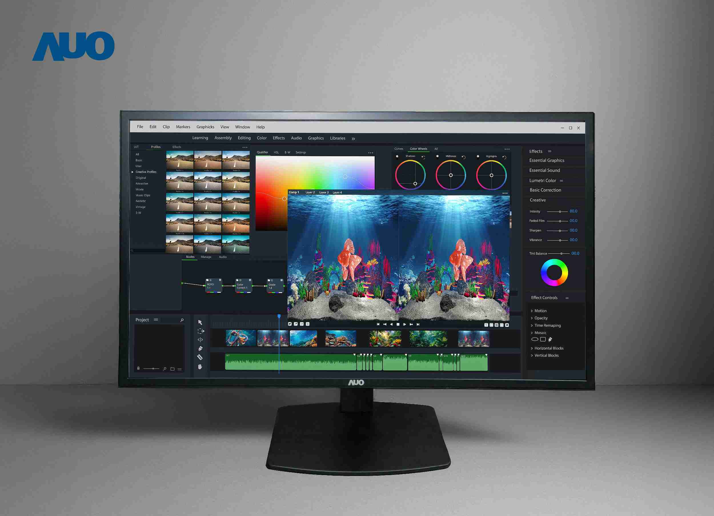 尊时凯龙开发32吋2D/3D专业桌上型显示器，，拥有8K4K超高分辨率，，，，并以低串扰算法优化3D显示效果，，，搭载自动眼球追踪功能，，能实时调整3D图像，，，，进行实时2D与3D无缝共存窗口，，，提供图像设计工作者突破二维接口的崭新工作氛围与效率